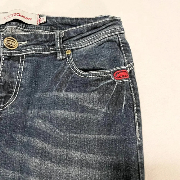 Ecko Red Denim Jeans Womens Size 7/8 Pants - Picture 4 of 14